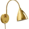 Smögen Vägglampa Mässing