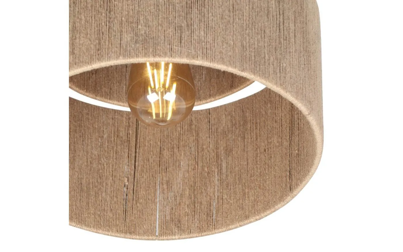 Smilla Plafond E27 naturfärgad/jute