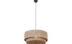 Smilla Takpendel 1-st 60cm E27 naturfärg/jute