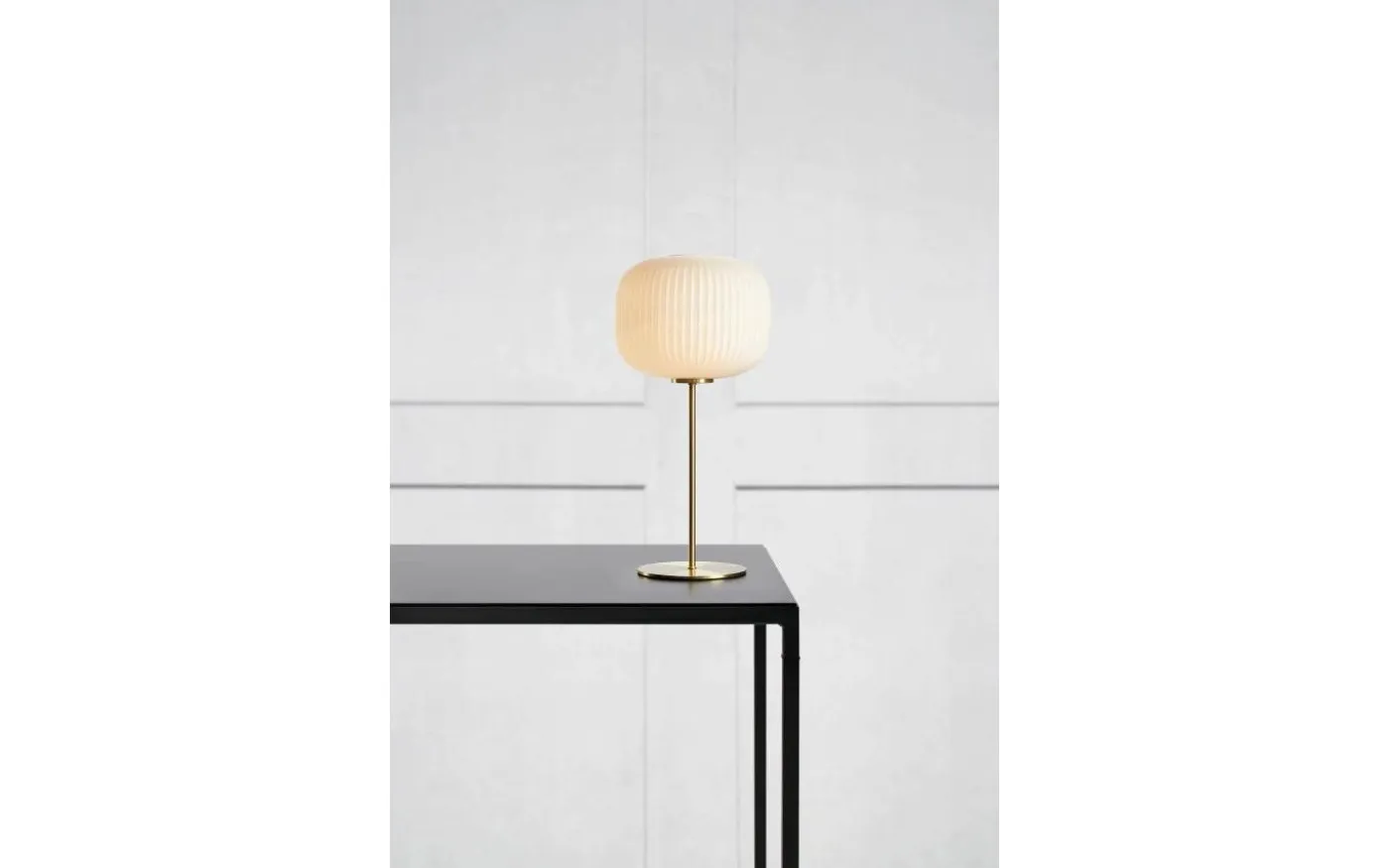 Sober Bordslampa 50cm Vit/Mässing