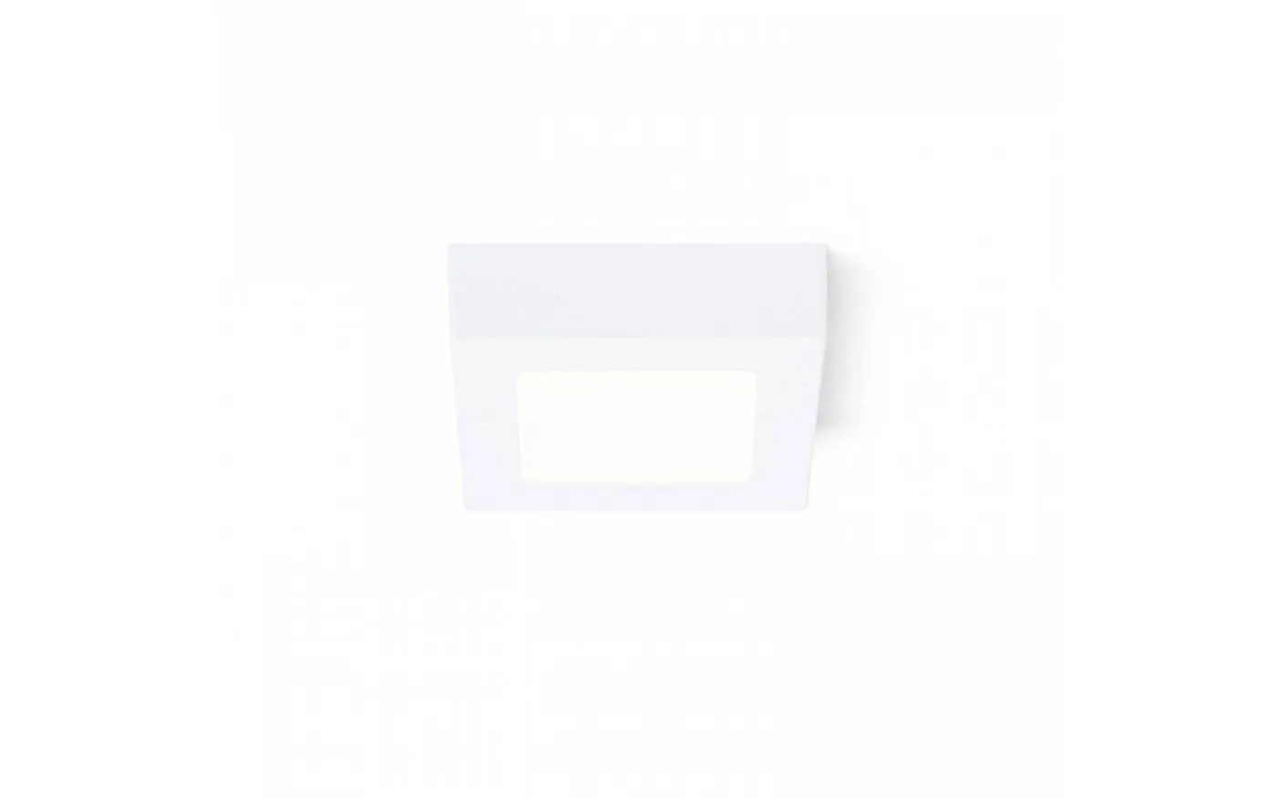 Socorro Sq Plafond 12cm LED 6W 3000K Vit