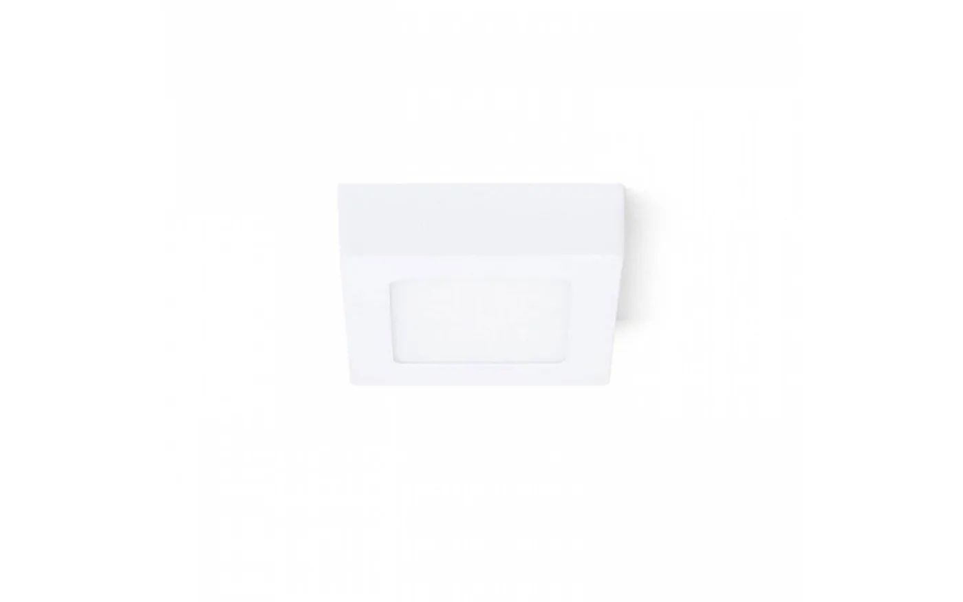 Socorro Sq Plafond 12cm LED 6W 3000K Vit