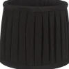 Sofia Lampskärm Ø20cm Plissé Svart