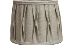 Sofia Lampskärm Ø20cm Plissé Stygn Natur