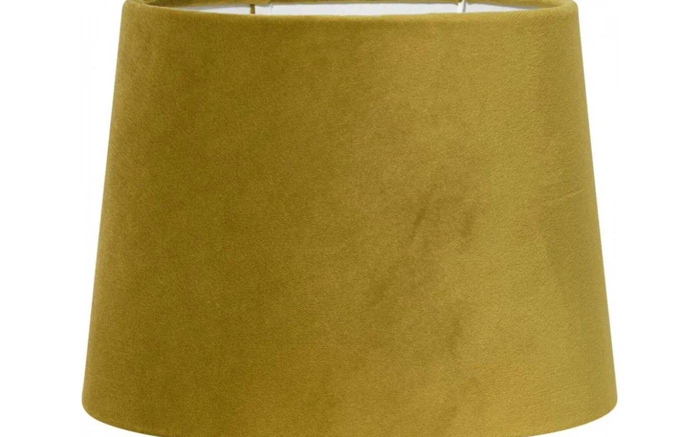 Sofia Lampskärm Sammet Ø20cm Senap