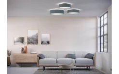 Soft Plafond Ø44 Blå Ull