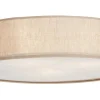 Soft Plafond Ø50cm Natur Linne