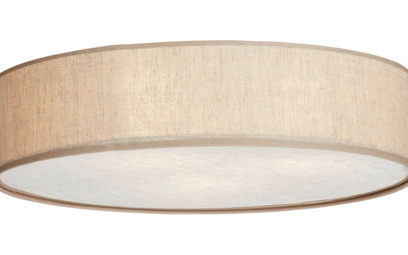 Soft Plafond Ø60cm Natur Linne