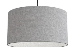 Soft Taklampa Ø57 Grå Ull