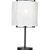 Softy Bordslampa 50cm Matt Svart/Vit