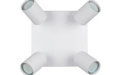Soka Spotlight 4-delad GU10 matt vit
