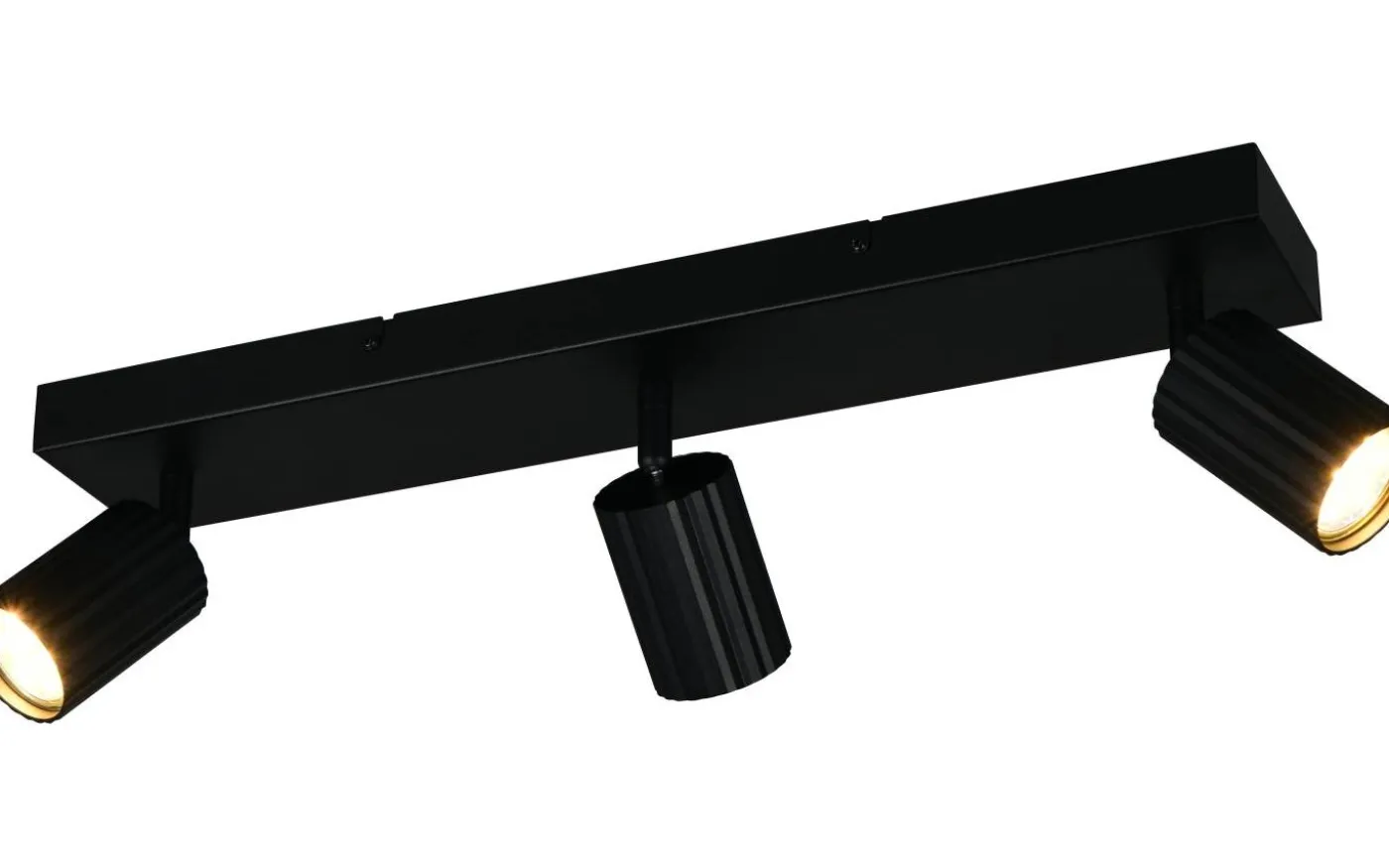 Soka Spotlight 3-delad GU10 mattsvart