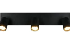 Soka Spotlight 3-delad GU10 mattsvart