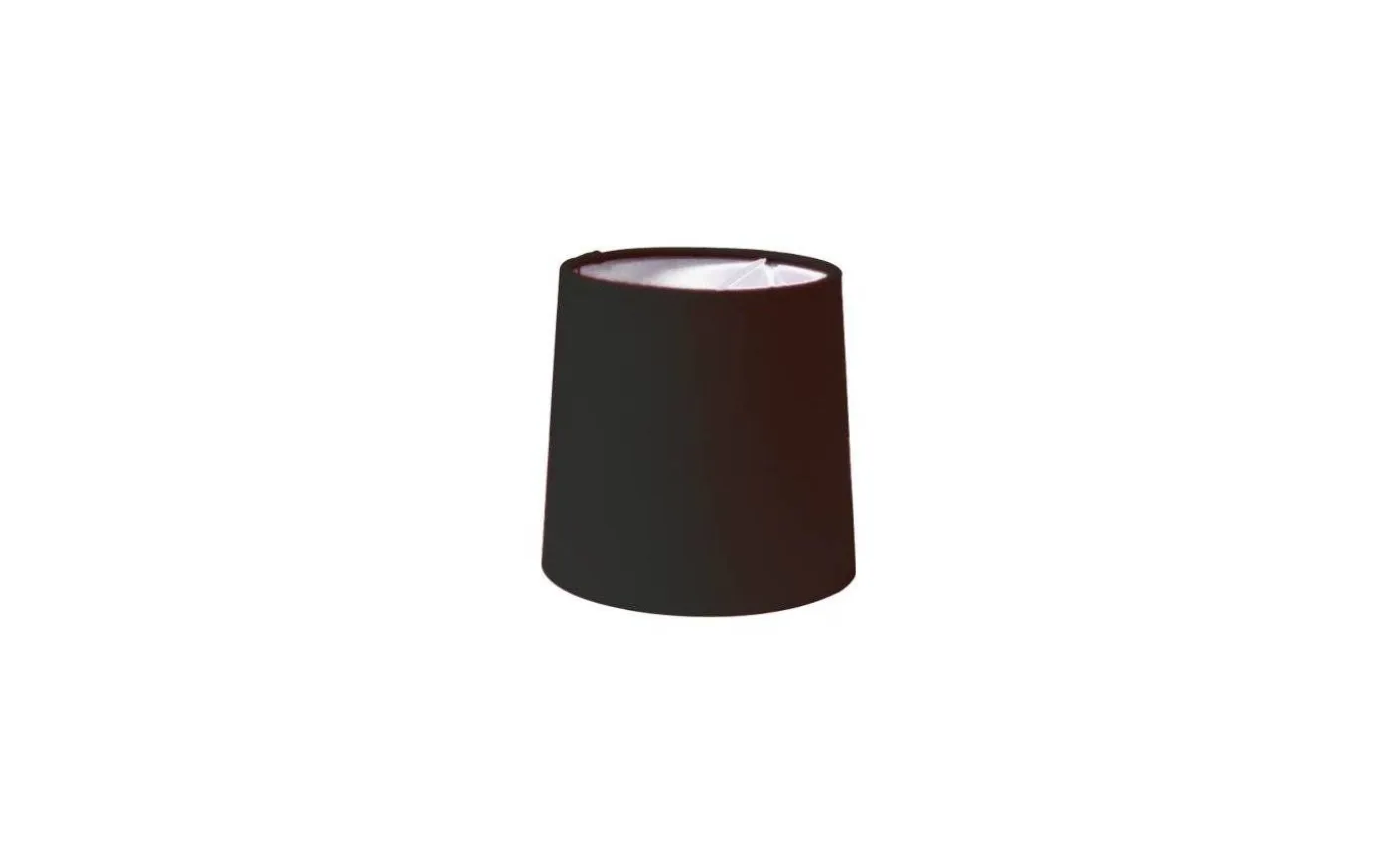 Solid Lampskärm Ø15cm Svart
