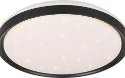 Solit Plafond LED mattsvart stjärnljus RGB