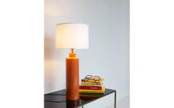 Solo Bordslampa 65cm Blank Orange/Vit