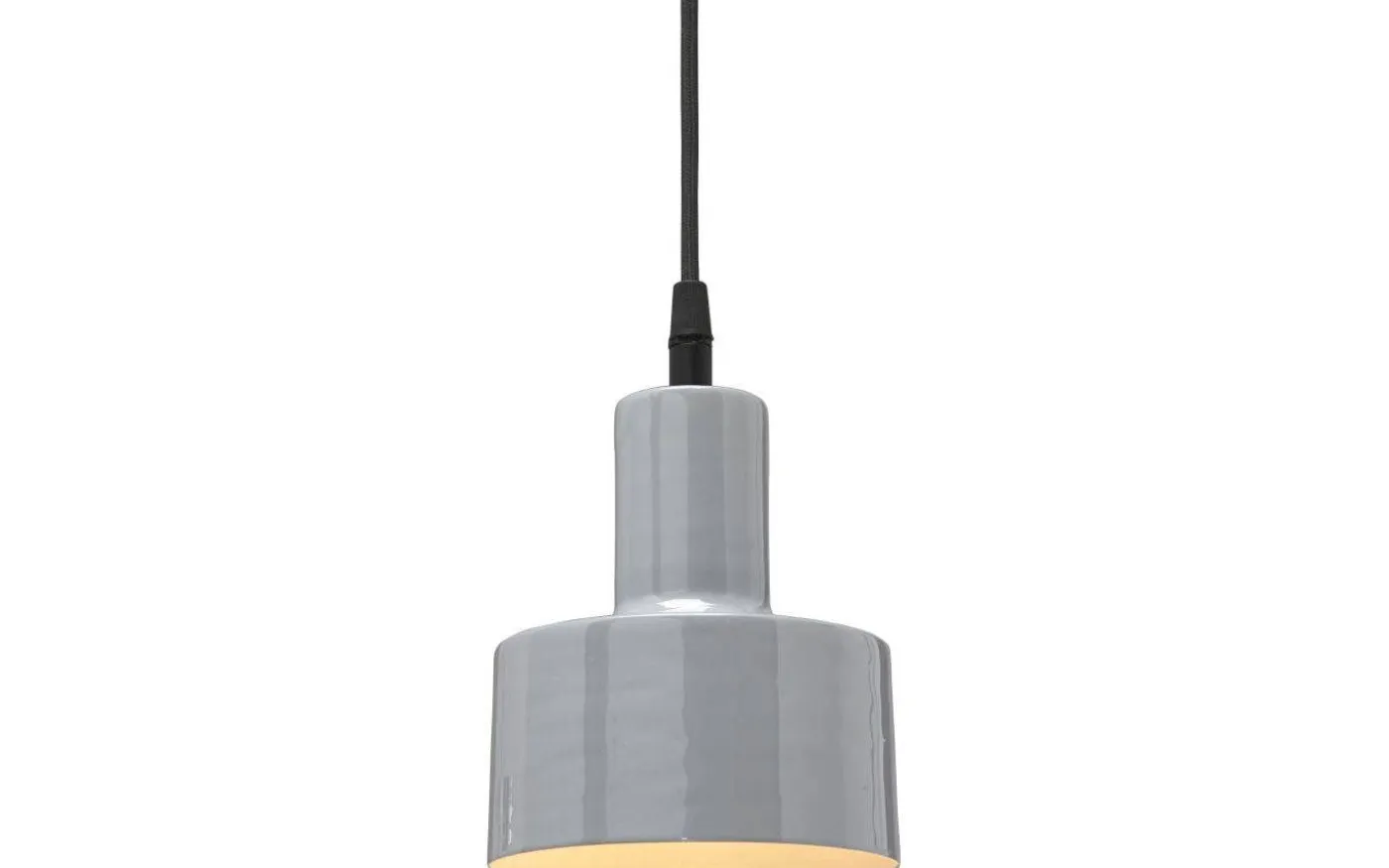 Solo Fönsterlampa 13cm Blank Grå