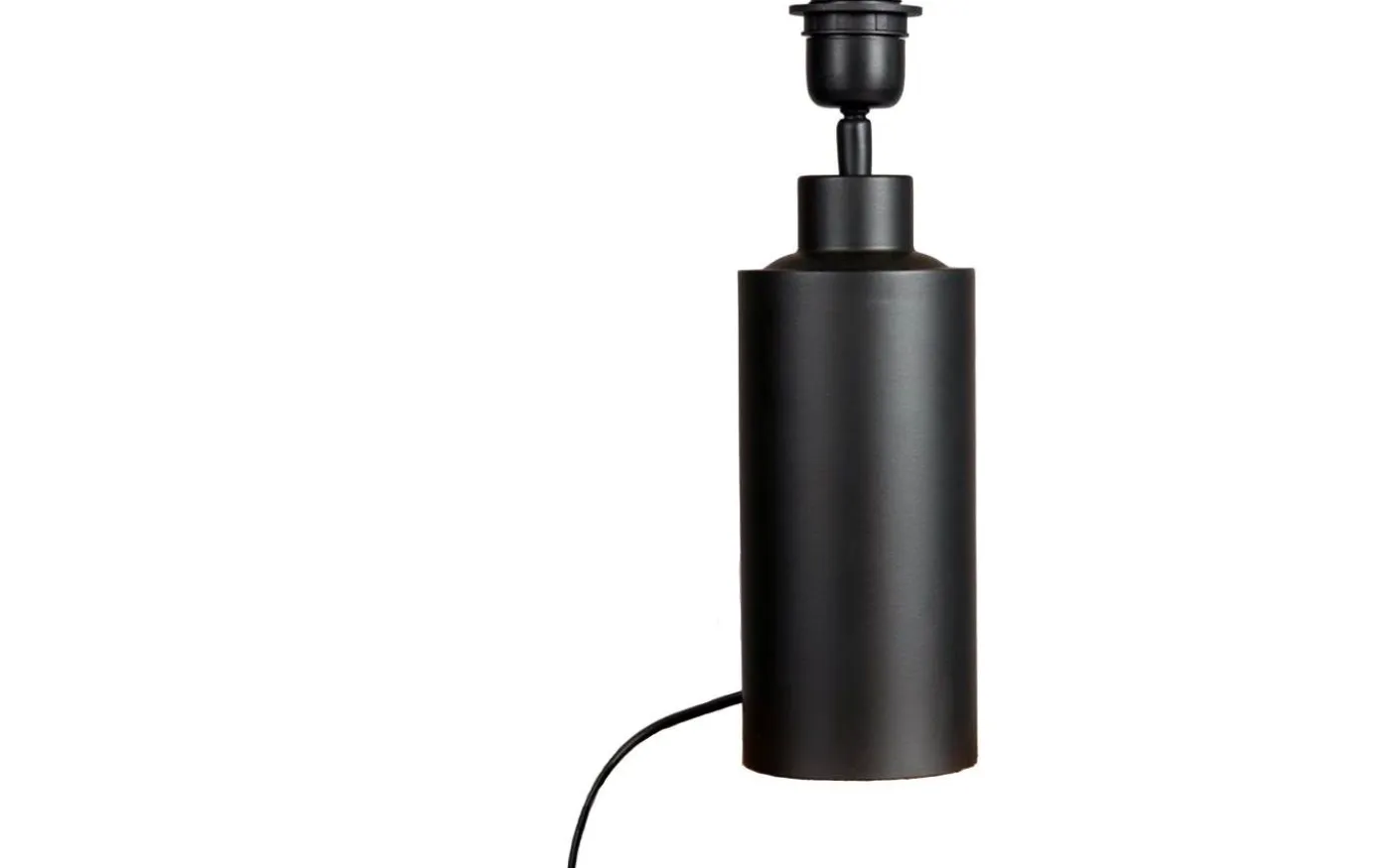 Solo Lampfot 32cm Matt Svart