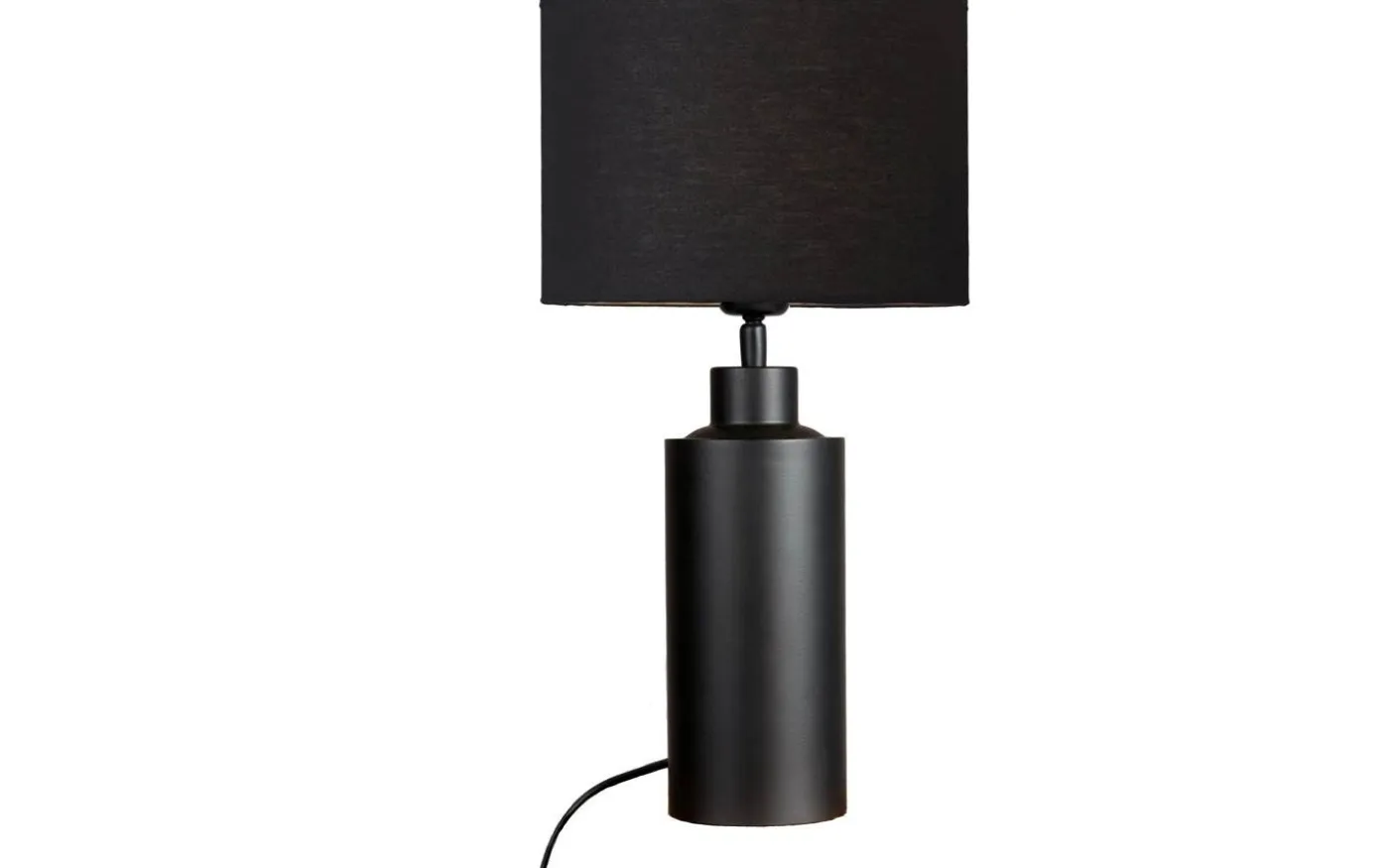 Solo Lampfot 32cm Matt Svart