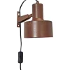 Solo Vägglampa 23cm Matt Rost