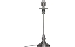 Sophie Lampfot 39cm Borstad Krom