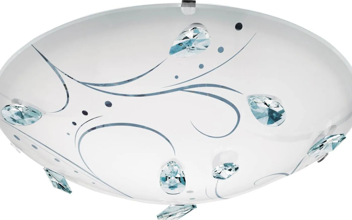 Sorrenta Plafond 31,5 LED 4000K 16W Vit/Kristall
