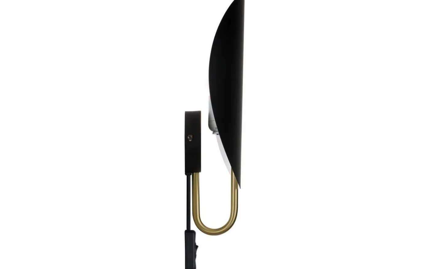 Spargo Vägglampa Svart/Mässing