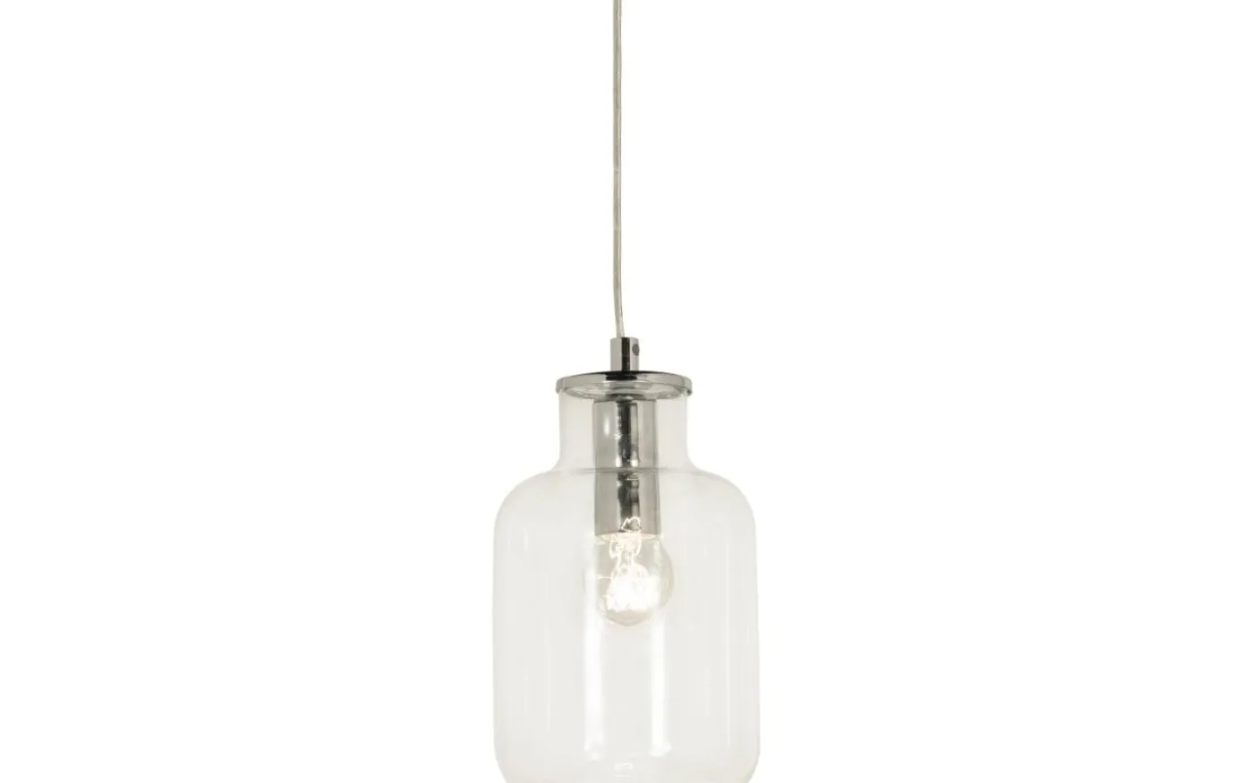 Speceri Fönsterlampa 11cm Krom/Klar