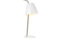 Spin Bordslampa 75cm Vit/Stål