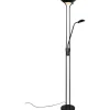 Spock Golvlampa LED mattsvart