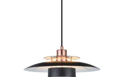 Sörup Taklampa Ø40 Svart/Koppar