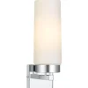 Stella Vägglampa 21cm Krom/Vit IP44