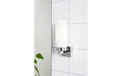 Stella Vägglampa 21cm Krom/Vit IP44