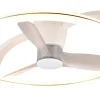 Stockholm Takfläkt 74cm LED matt vit