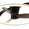 Stockholm Takfläkt 74cm LED mattsvart