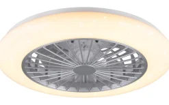 Stralsund Takfläkt 49cm LED grå stjärnljus