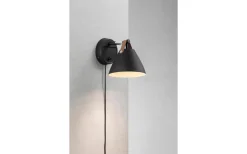 Strap 15 Vägglampa Svart