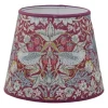 Strawberry Thief Lampskärm Ø17cm Plum William Morris