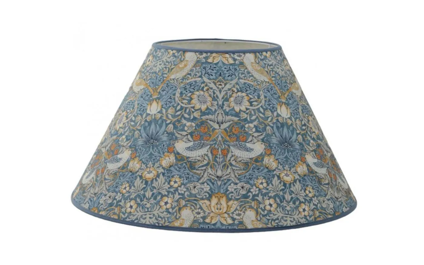 Strawberry Thief Lampskärm Ø50cm Teal William Morris