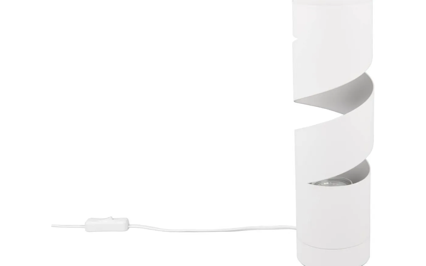 Stream Bordslampa GU10 matt vit