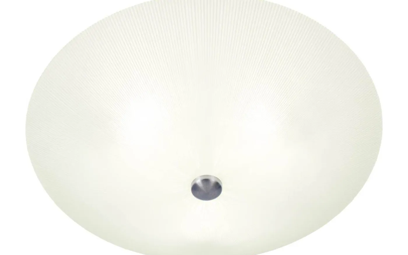 Stråla Plafond 42cm Vit/Stål