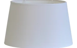 Studio 54 Lampskärm Oval 25cm Vit