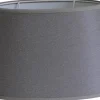 Studio 54 Lampskärm Oval 20cm Grå