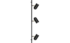 Swan Vägg/Takspotlight 90cm 3L Svart