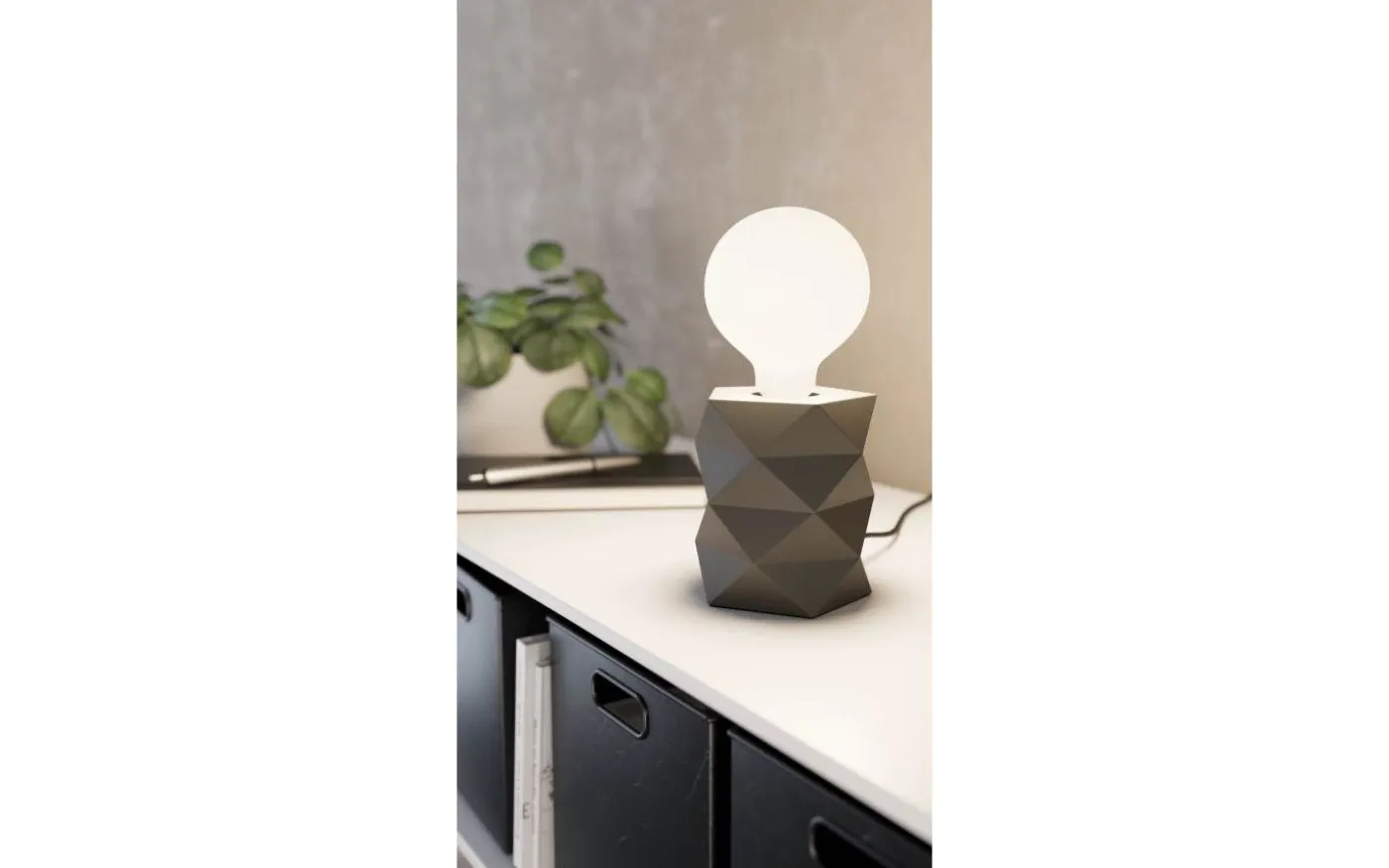 Swarby Bordslampa 12cm Grå