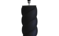 Swirl Lampfot 54cm Matt Svart