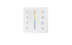 T24 Väggfjärrkontroll RGB/RGBW till V4 Mottagare