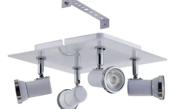 Tamara Takspotlight 26cm GU10 LED 3000K 4x3,3W Vit IP44