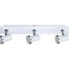 Tamara Takspotlight 46cm GU10 LED 3000K 3x3W Vit IP44