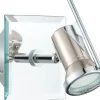 Tamara Vägglampa GU10 LED 3000K 3W Nickel IP44